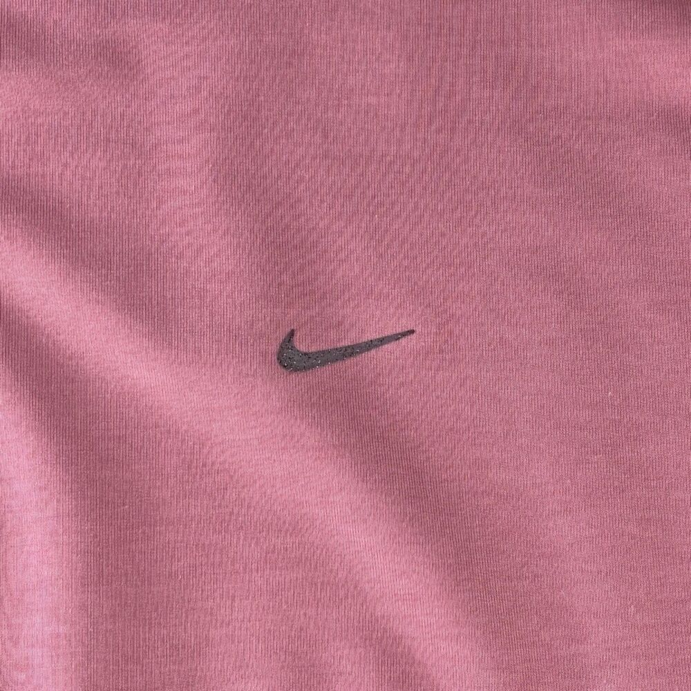 Nike Yoga‎ Dri-FIT Pullover Hoodie Womens S Oversized Pink Sweatshirt DM7033-667 - Picture 3 of 12